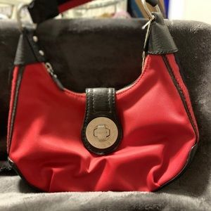 Michael Kors micro fiber shoulder bag